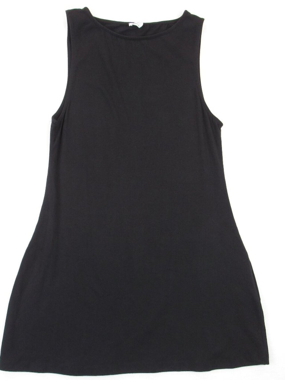 Cotton On Women's Dress Size L Black Tank Dress Black Sleeveless Casual Stretch